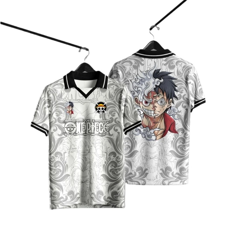 3D Printing Luffy - Maglietta Polo One Piece Luffy Gear