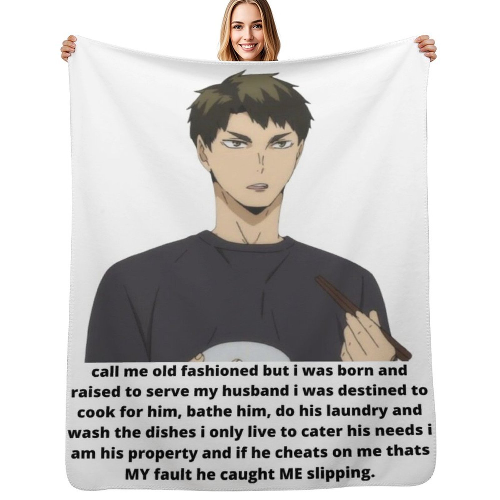 3D Printing Requests - ushijima (richiesta) Coperta Morbida Trapuntata per