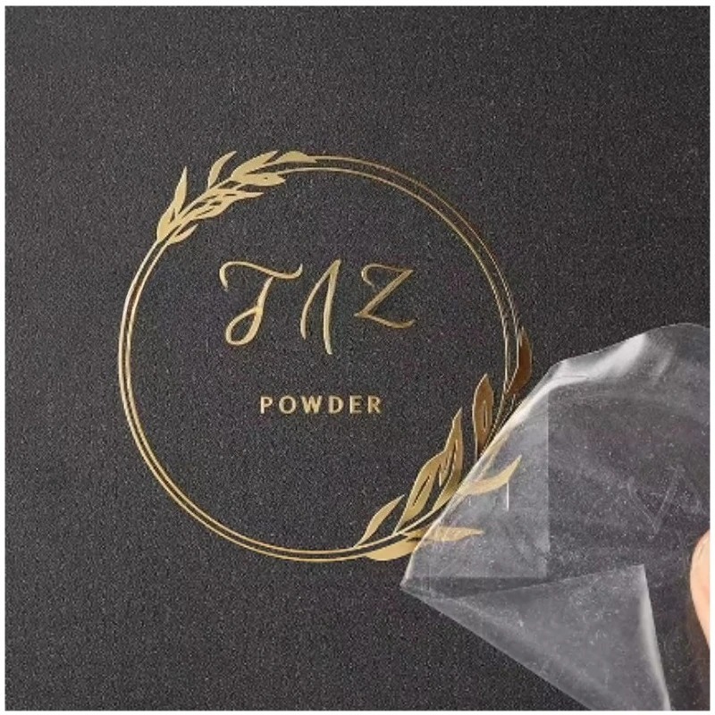 3D Printing Logo - Adesivo 3D Personalizzato, Logo Metallico Lucido,