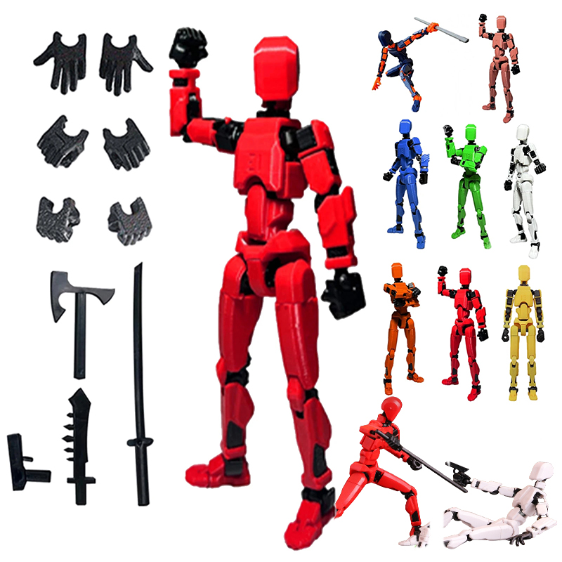 3D Printing Mockup - 1PCS 13 Giunti Figura Articolata Mobile