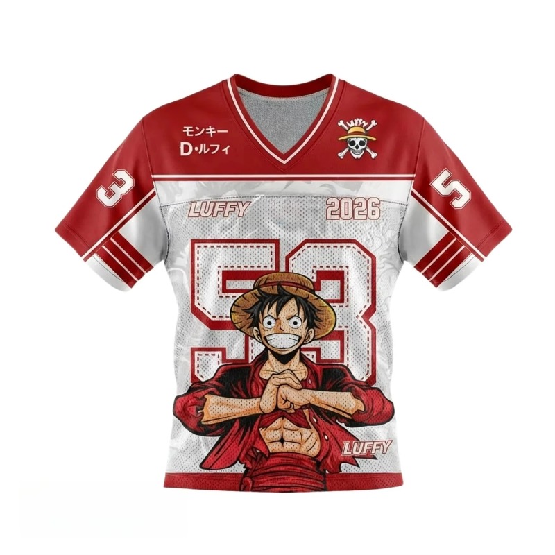 3D Printing Luffy - Maglia in rete One Piece Straw