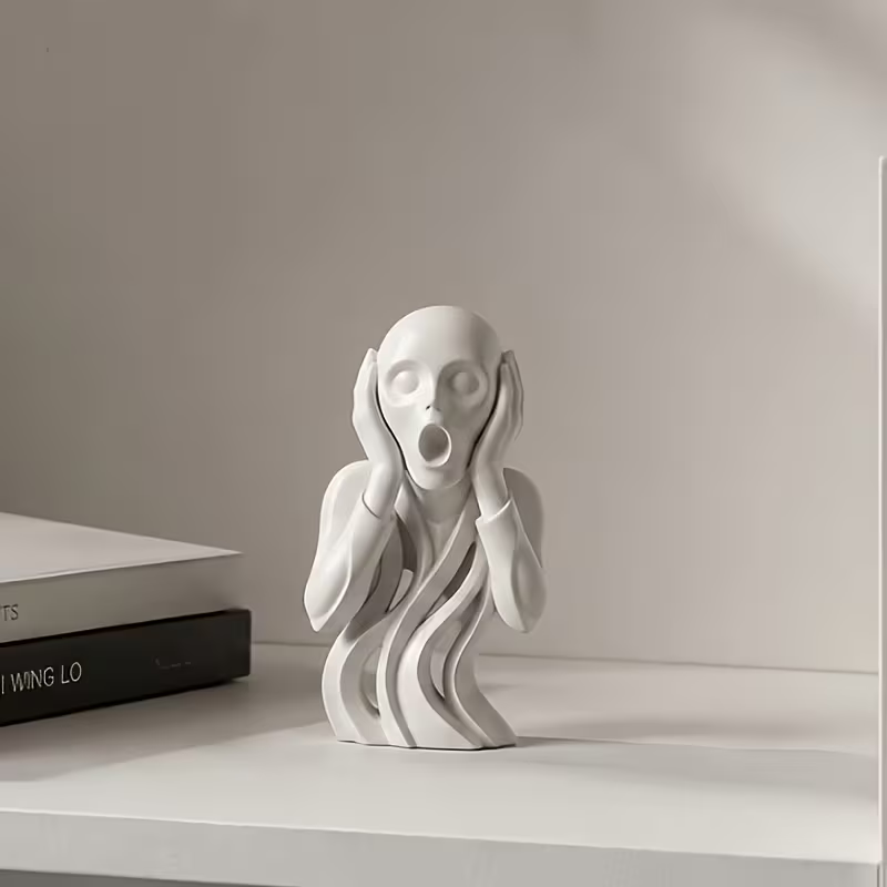 3D Printing Ghosting - Statuetta di Fantasma Urlante Stampata in