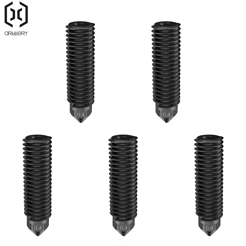 Nozzle 0.4Mm Hardened - ARTILLLERY Kit ugelli in acciaio temprato