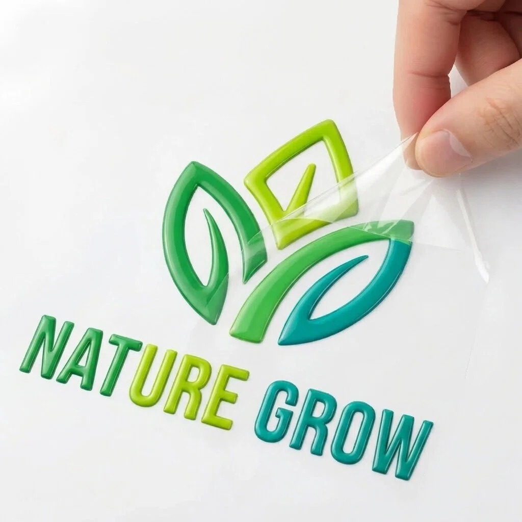 3D Printing Logo - 50 adesivi personalizzati 3D, adesivi personalizzati