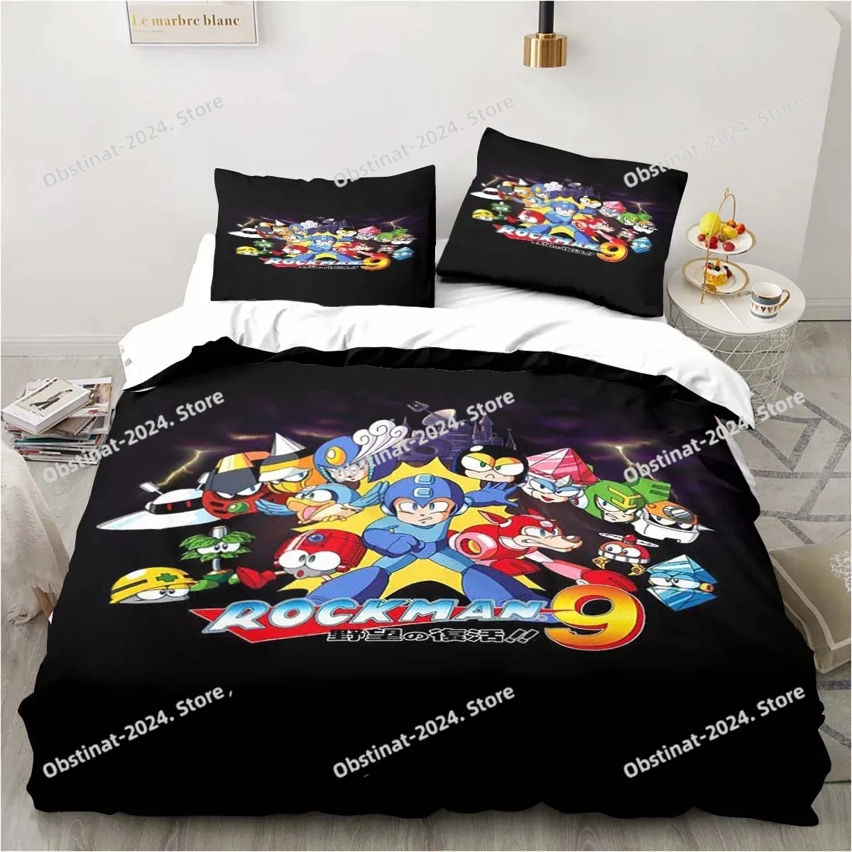 3D Printing Rock - Set biancheria da letto 3D Mega
