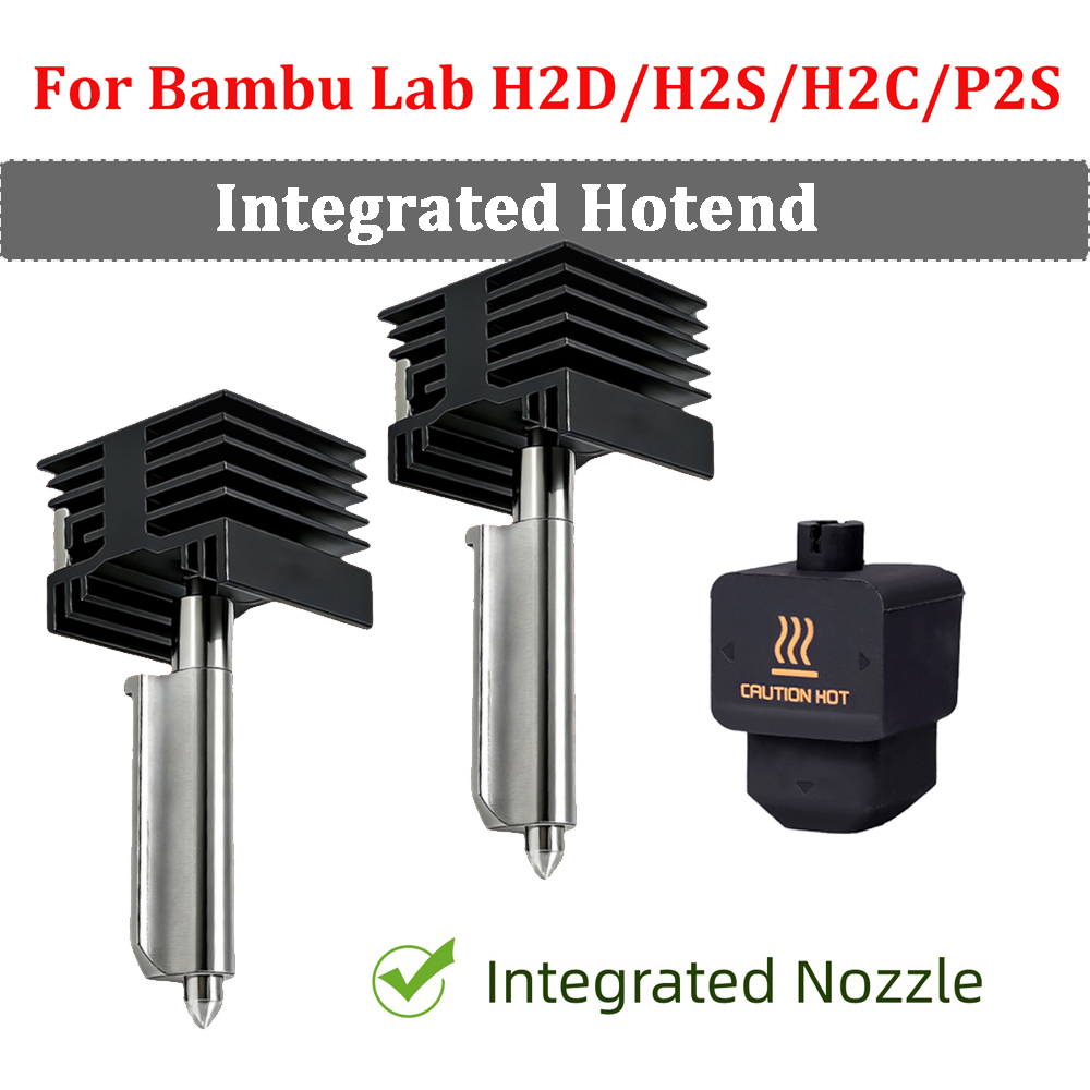 Nozzle 0.4Mm Hardened - Nuovo Hotend Integrato per Bambu Lab