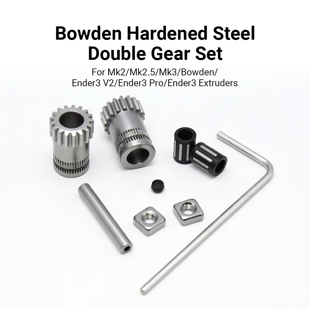 Ender 3 Upgrade Kit - Set di Ingranaggi a Doppia Trazione