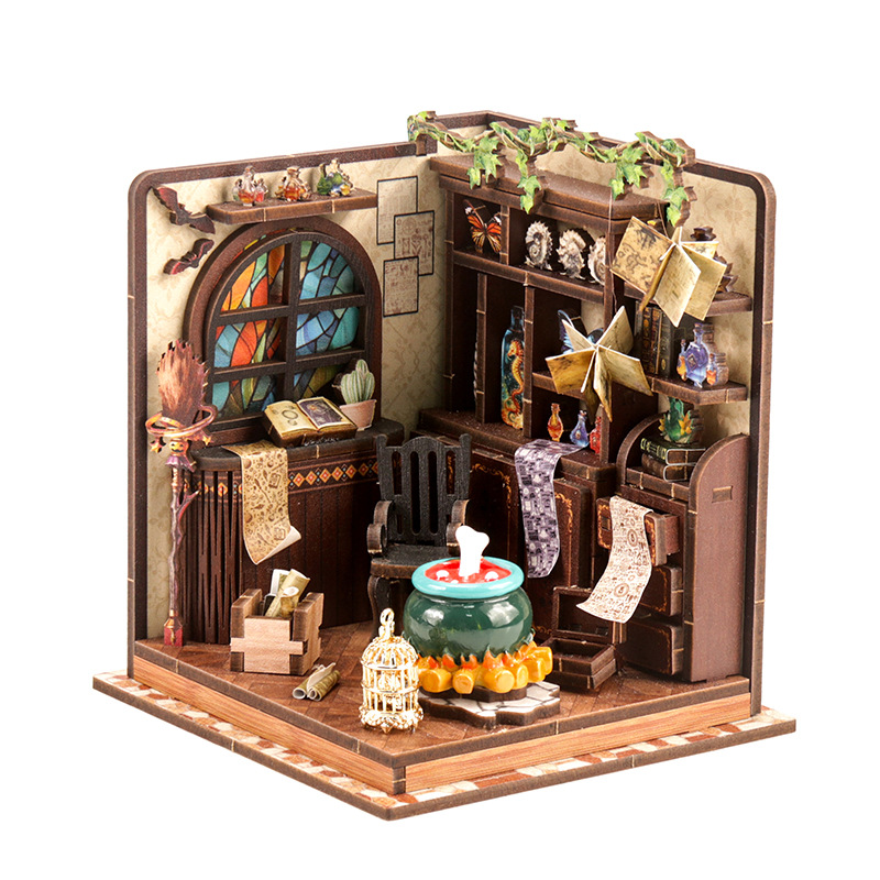3D Printing House - Kit modello in miniatura in legno