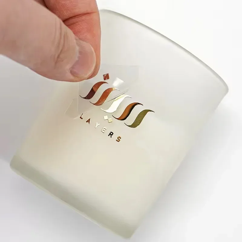 3D Printing Logo - 100 Pezzi Adesivi 3D Personalizzati con