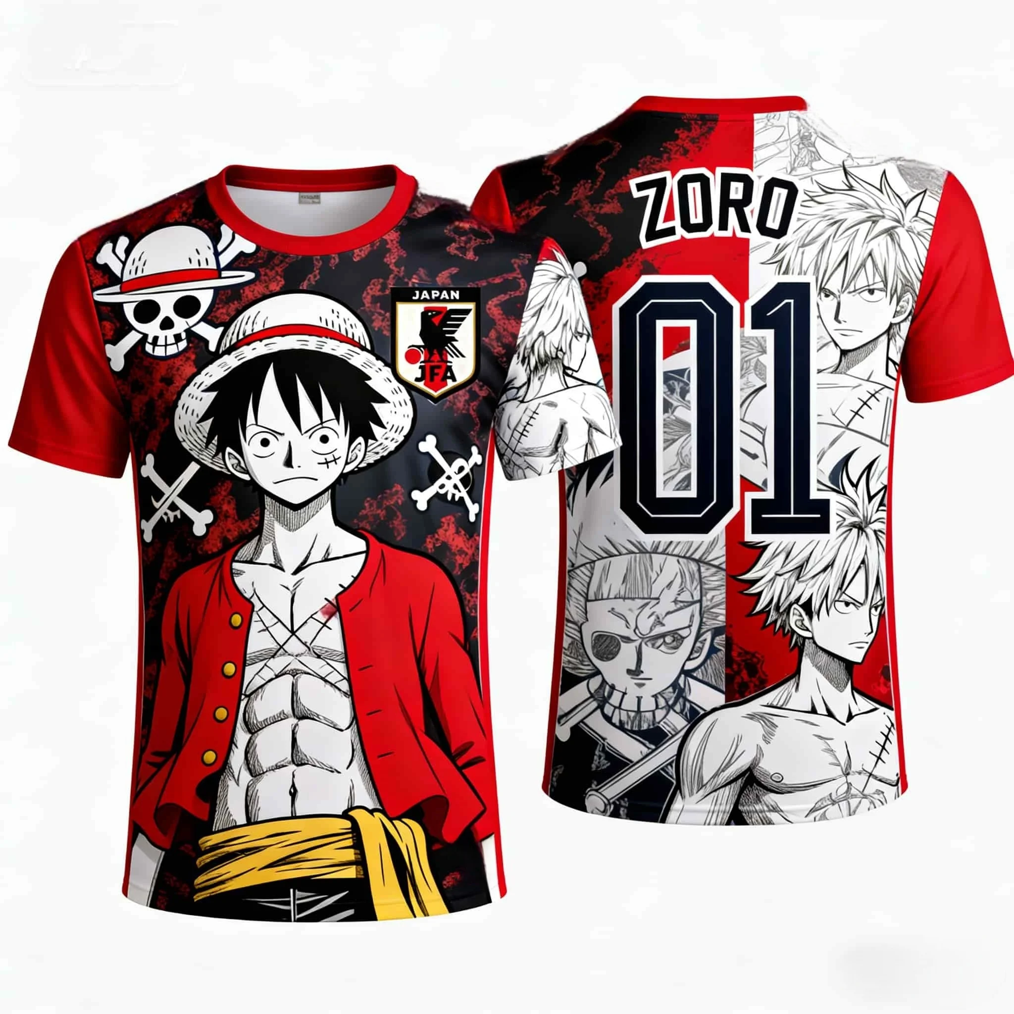 T-shirt One Piece Estate 2026  - 3D Printing Luffy recensione e prezzo
