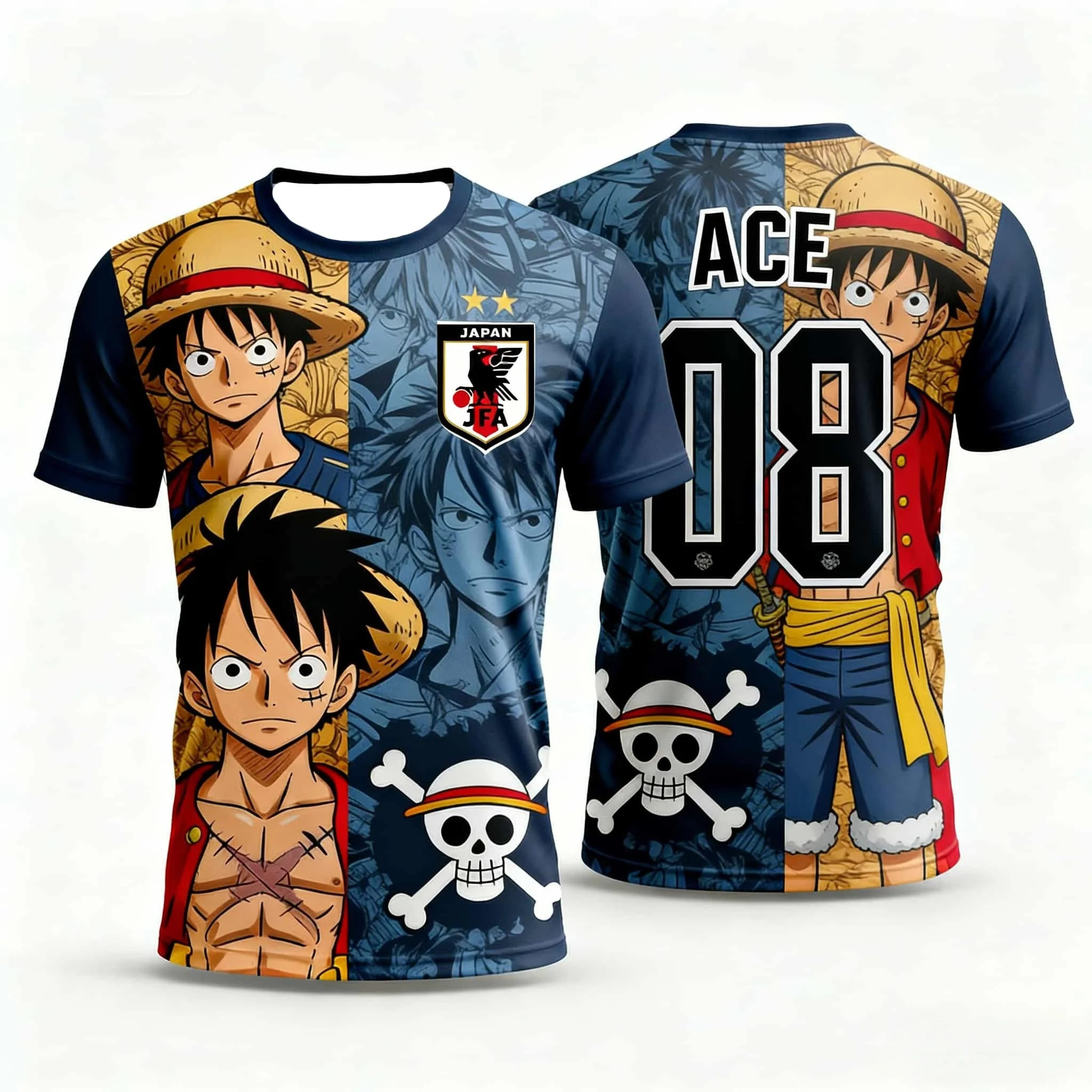 T-shirt One Piece Estate 2026  - 3D Printing Luffy recensione e prezzo