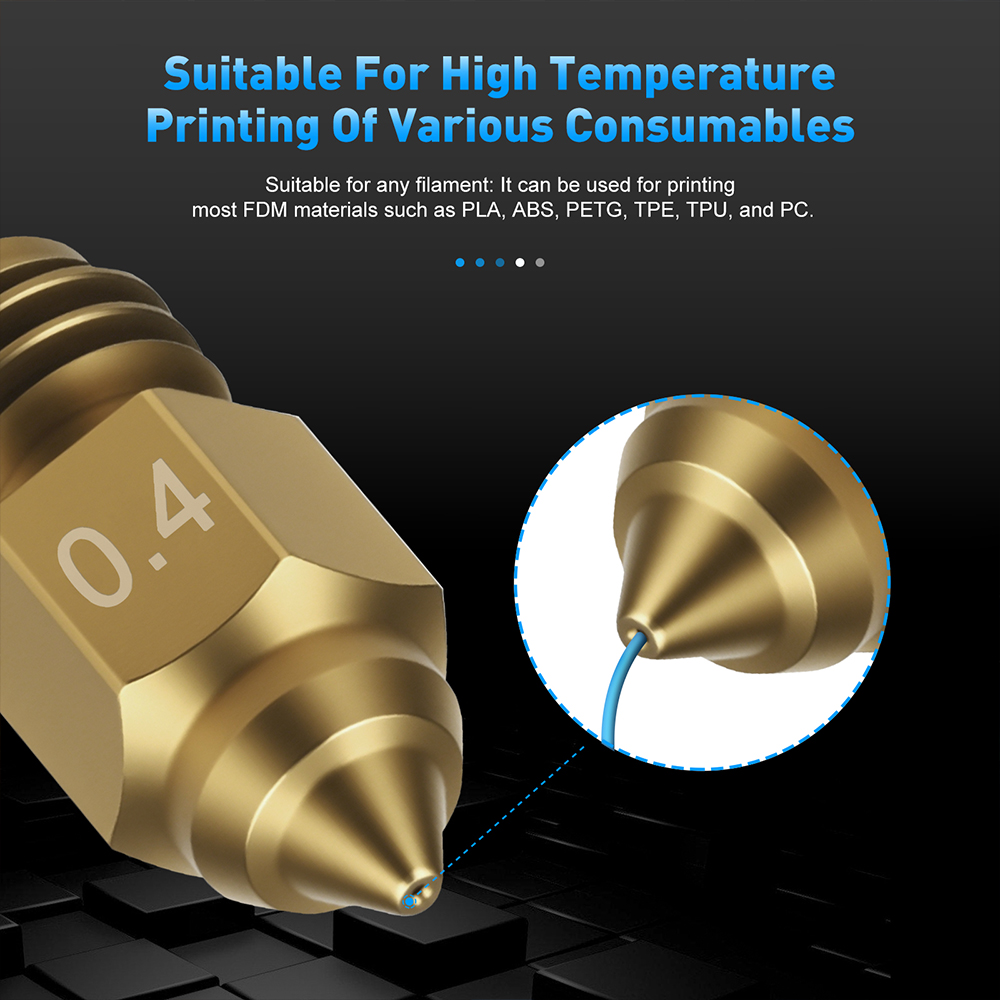Ugelli in Ottone e Acciaio Tem - Nozzle 0.4Mm Hardened recensione e prezzo