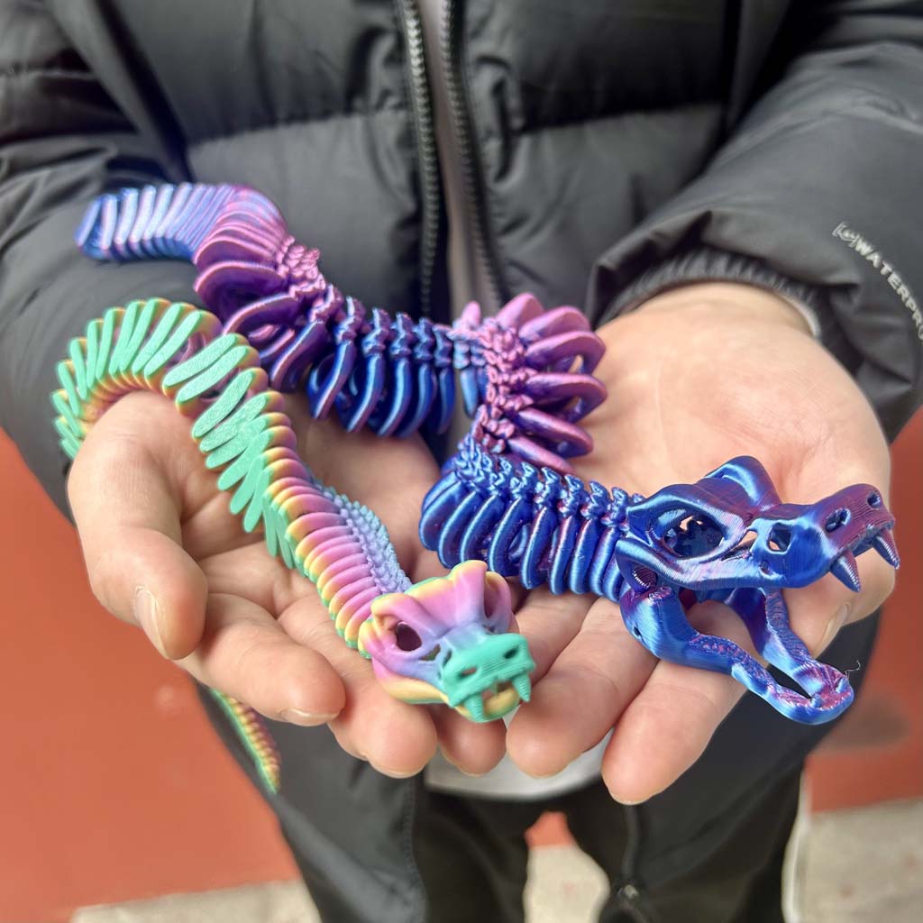 Statua di serpente articolata  - 3D Printing Mockup recensione e prezzo