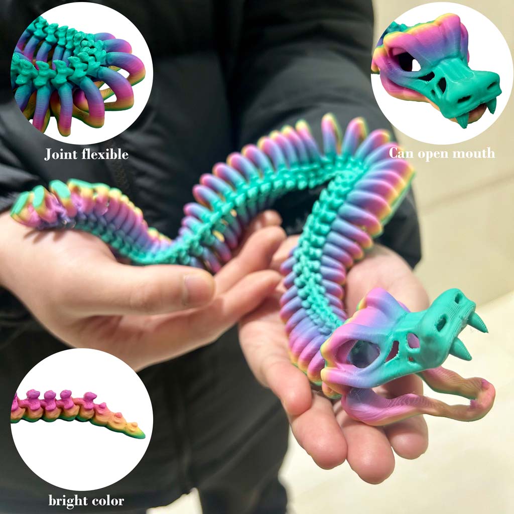 Statua di serpente articolata  - 3D Printing Mockup recensione e prezzo