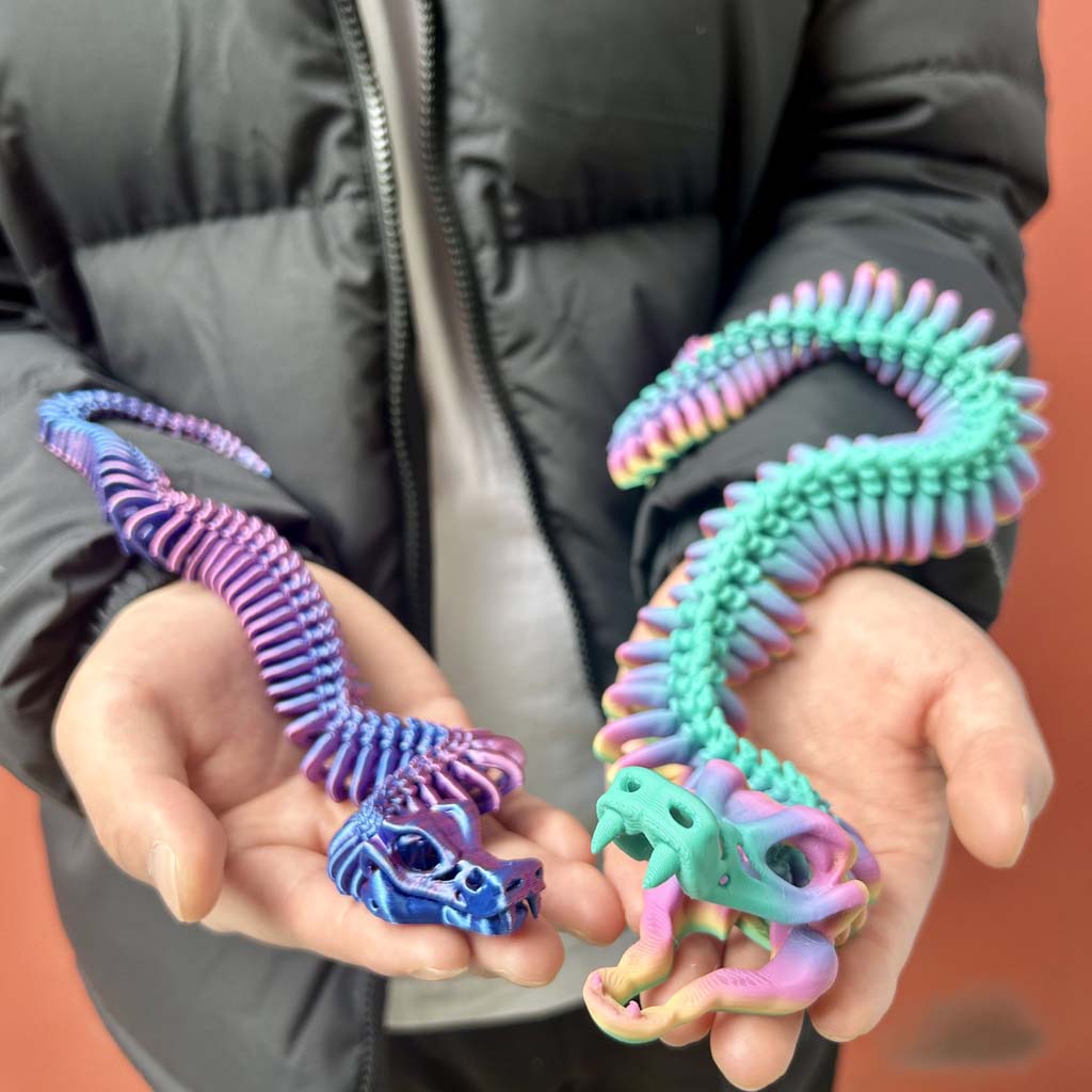 Statua di serpente articolata  - 3D Printing Mockup recensione e prezzo