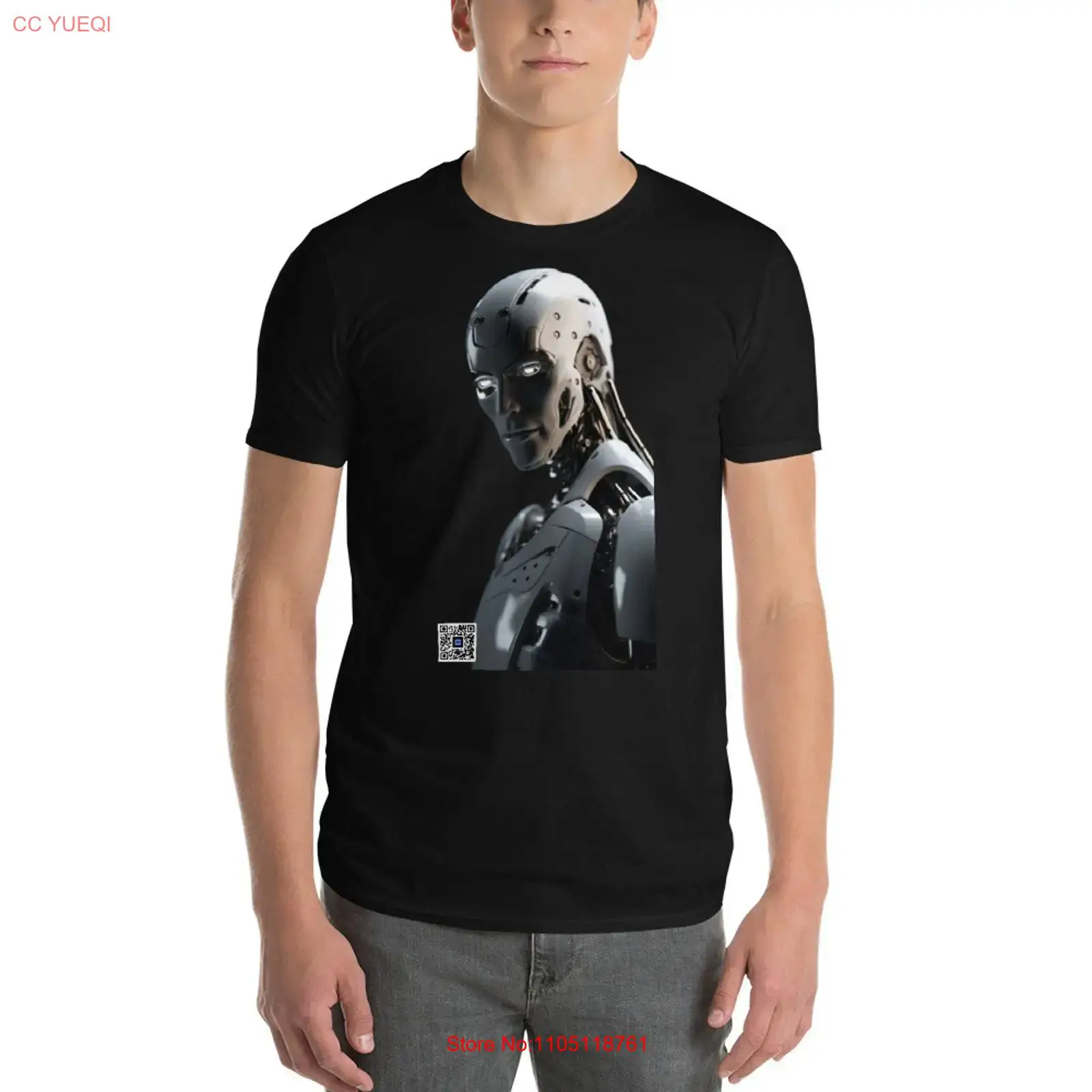 Robot T Shirt fotocamera per s - 3D Printing Qr Code recensione e prezzo