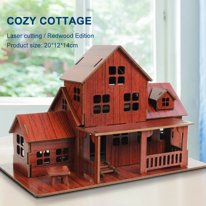 Puzzle 3D in Legno: Kit Fai-da - 3D Printing House recensione e prezzo