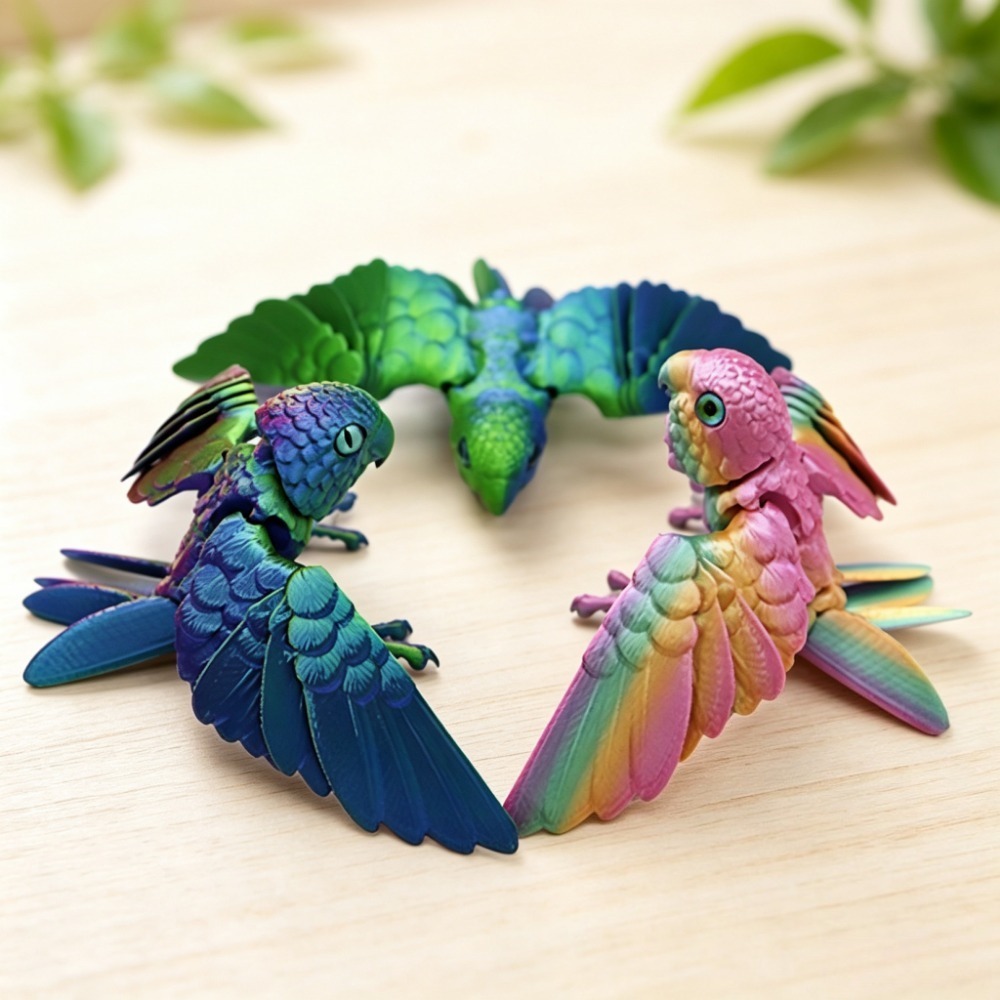 Modellino di Pappagallo 3D Sta - 3D Printing Mockup recensione e prezzo