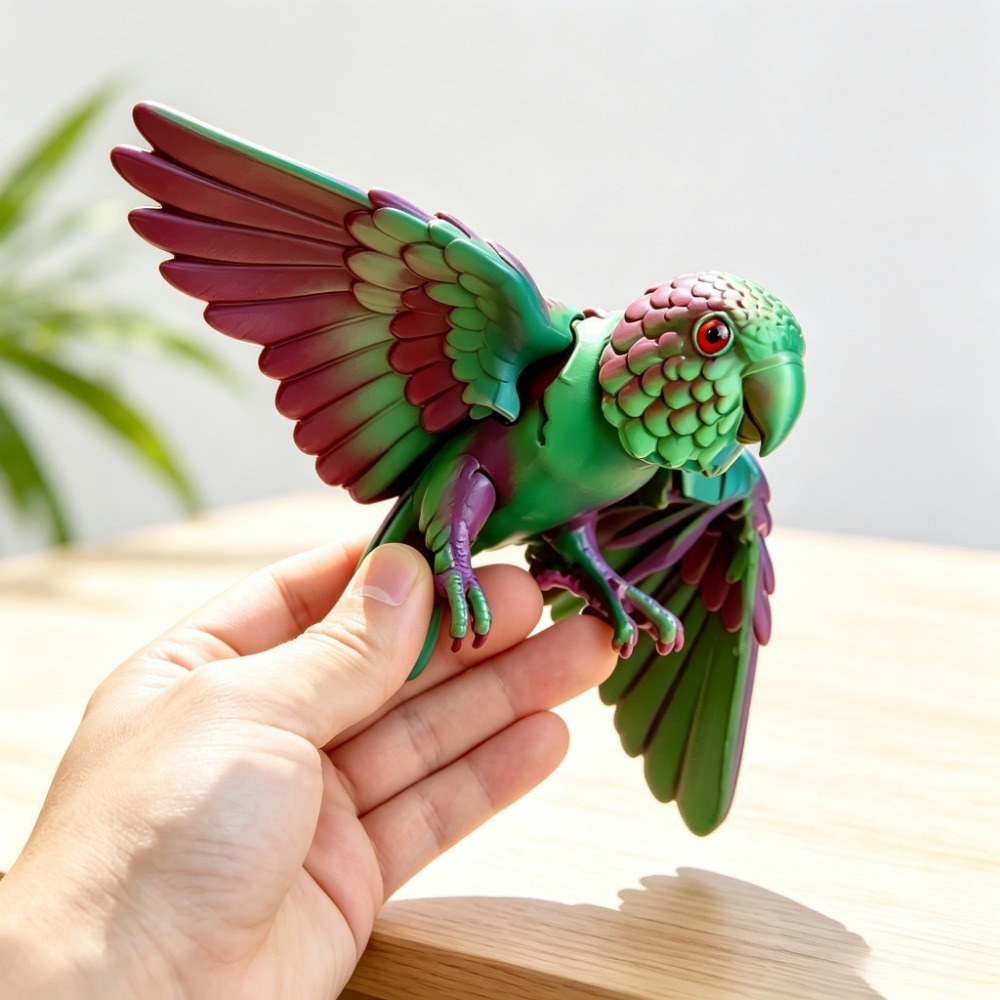 Modellino di Pappagallo 3D Sta - 3D Printing Mockup recensione e prezzo