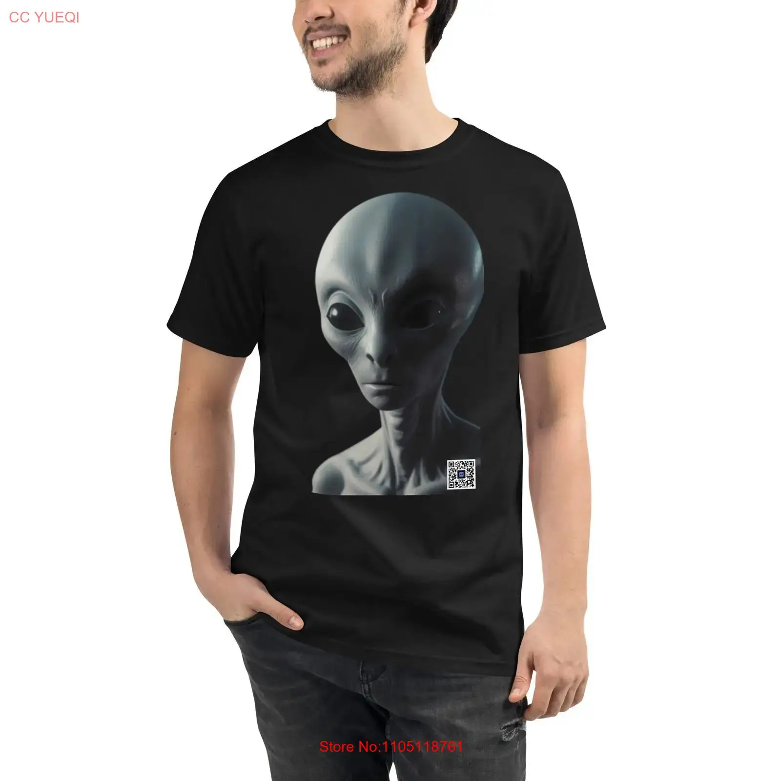 Organic Alien T Shirt fotocame - 3D Printing Qr Code recensione e prezzo