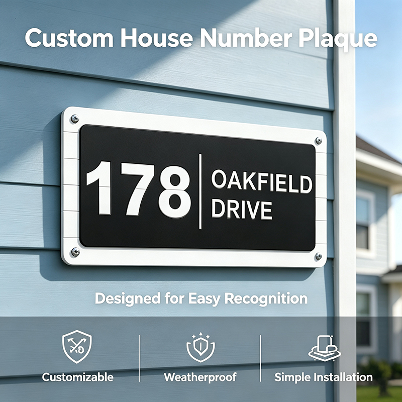 Targa con numero civico person - 3D Printing House recensione e prezzo