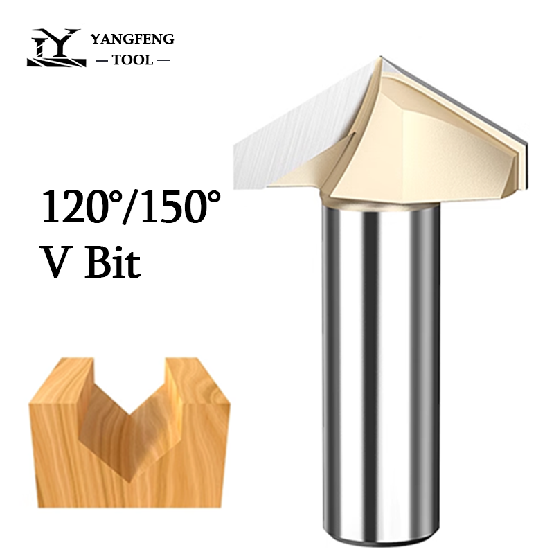 120 150 gradi V Bit 1/2 gambo  - 3D Printing Online recensione e prezzo