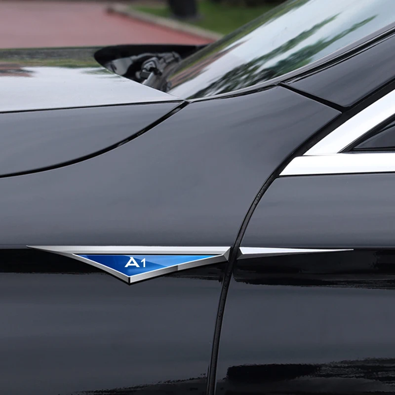 2pcs 3d adesivi per auto in le - 3D Printing Car recensione e prezzo