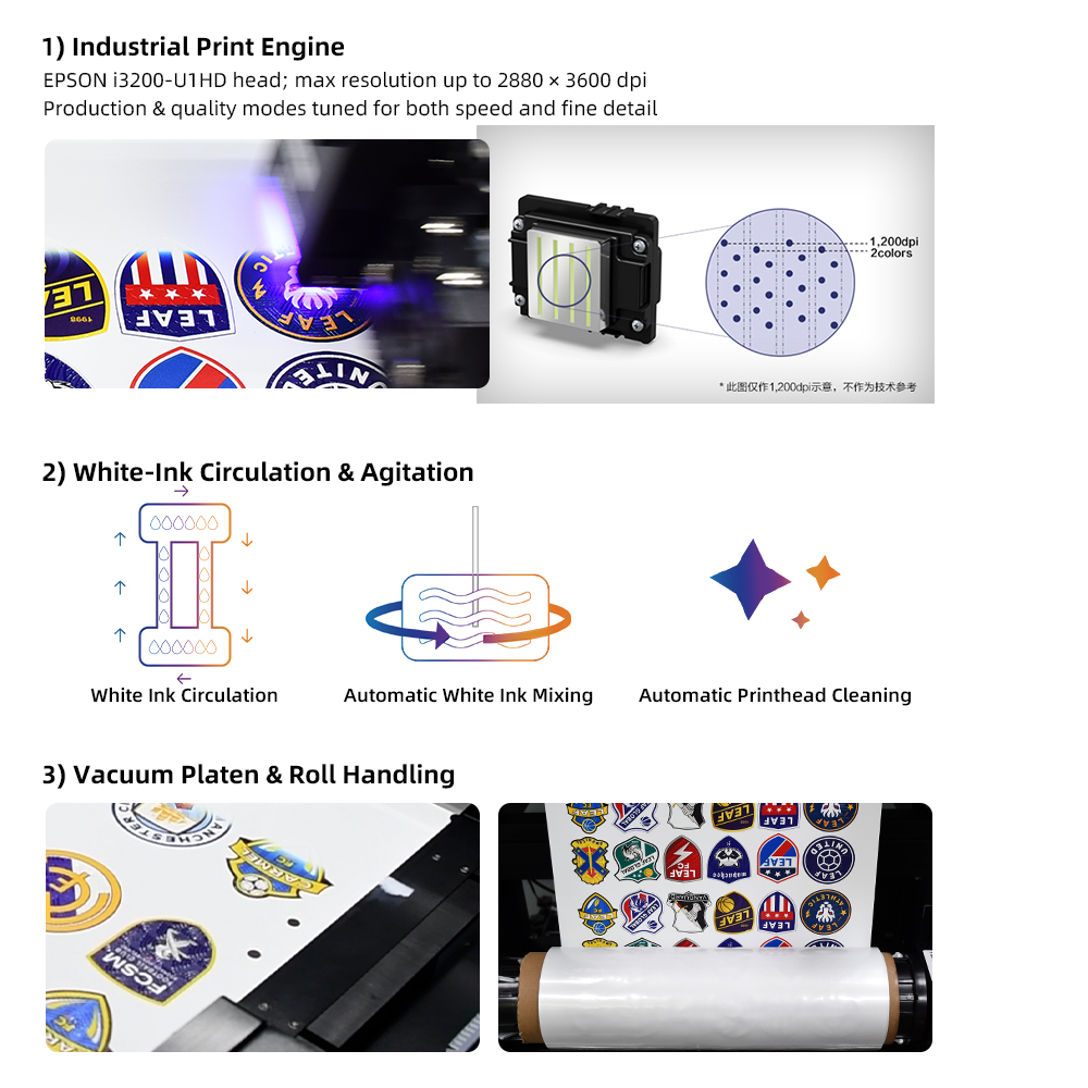 Stampante UV DTF per Etichette - 3D Printing Logo recensione e prezzo