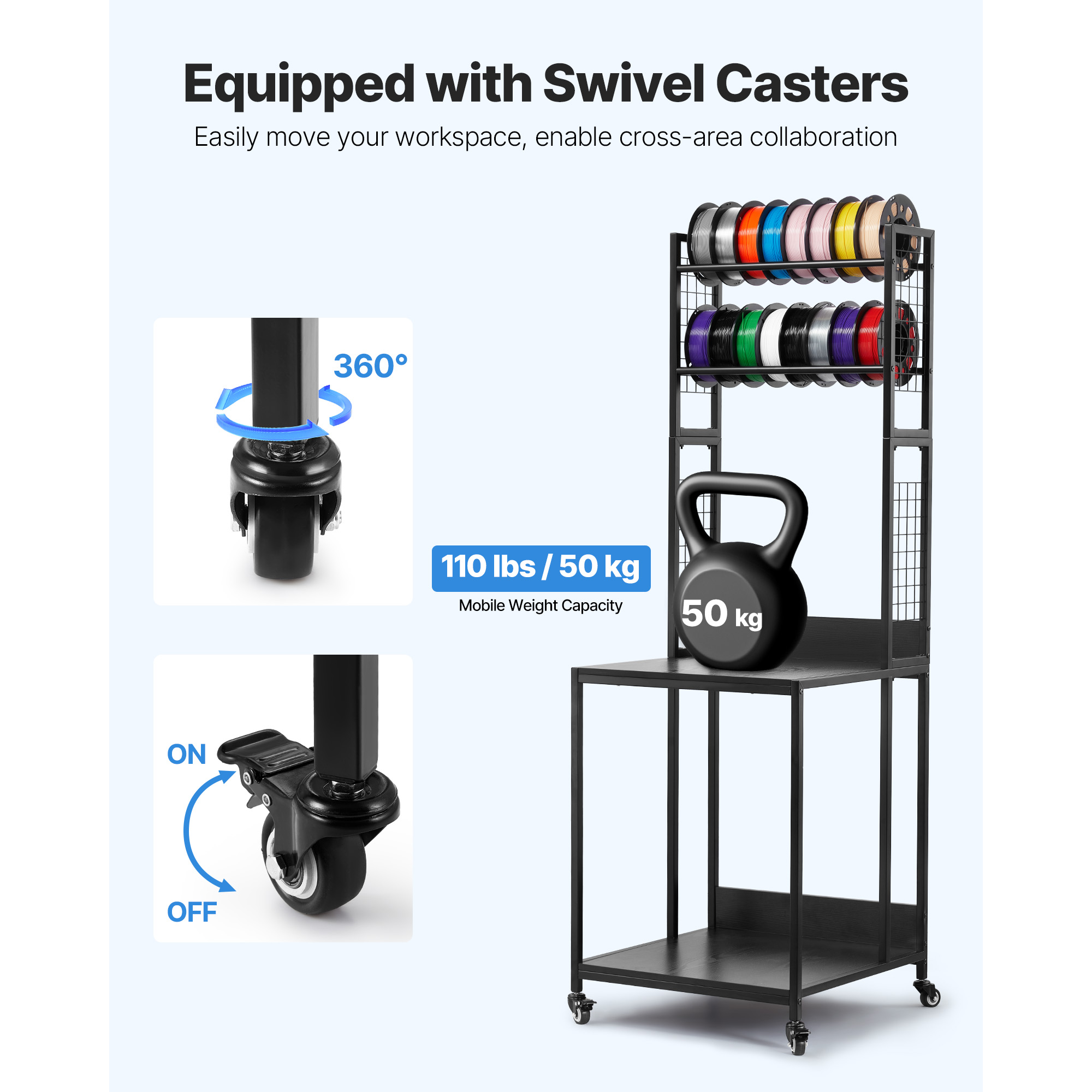 SucceBuy Scaffale per filament - 3D Printing Online recensione e prezzo